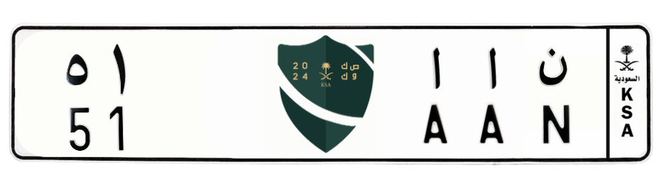 لوحة ن ا ا 51